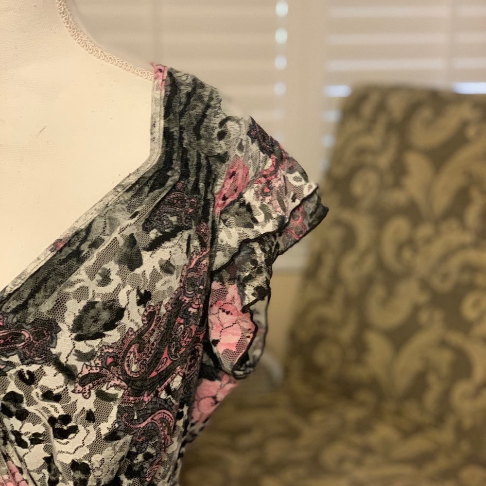 Studio 1940 Lace Blouse/Top Size 18/20 - Picture 3 of 9